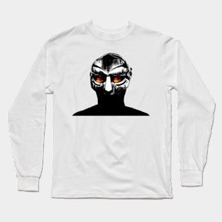 MFDoom Mask on Long Sleeve T-Shirt